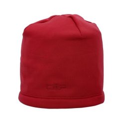 Czapka damska turystyczna CMP 6505313. Czerwone czapki CMP, bez wzorów, z materiału. Za 79.99 zł.