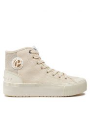Pepe Jeans Trampki PLS31576 Écru. Trampki Pepe Jeans, bez wzorów, z jeansu, bez zapięcia. Za 219.99 zł.