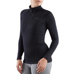 Bluza techniczna trekkingowa damska Viking Admont. Czarne bluzy Viking, xl, bez wzorów, z dzianiny, bez kaptura. Za 150.92 zł.