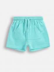 Coccodrillo Szorty dresowe w kolorze turkusowym rozmiar: 86. Niebieskie szorty COCCODRILLO, bez wzorów, z dresówki. Za 39.99 zł.