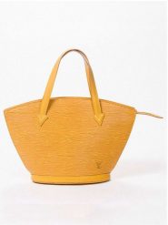 Louis Vuitton Torebka "St-Jacques PM" w kolorze żółtym - 38 x 24 x 10 cm rozmiar: onesize. Żółte torebki klasyczne Louis Vuitton, bez wzorów, z materiału, bez dodatków. Za 3,145.99 zł.