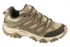 Buty trekkingowe damskie, Moab 3. Zielone trekkingi Merrell, z materiału, przed kostkę, trekkingowe. Za 499.99 zł.