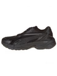 Puma Sneakersy "TEVERIS NITRO BASE" w kolorze czarnym rozmiar: 40,5. Czarne trampki Puma, bez wzorów, z materiału, bez zapięcia. Za 220.12 zł.