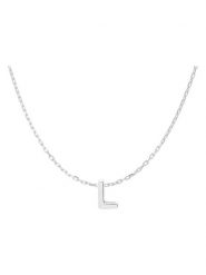 Luxenter Srebrny naszyjnik z elementem ozdobnym rozmiar: onesize. Szare naszyjniki Luxenter, srebrne. Za 147.91 zł.