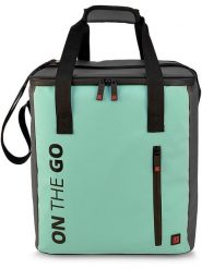 IRIS Torba chłodząca "On the go" w kolorze miętowym - 34 x 35,5 x 26 cm rozmiar: onesize. Niebieskie torby na ramię IRIS, bez wzorów, z materiału, sportowe, na ramię, bez dodatków. Za 173.95 zł.
