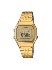 Casio Zegarek Vintage LA680WEGA-9ER Złoty. Żółte, cyfrowe zegarki Casio, złote. Za 279.99 zł.