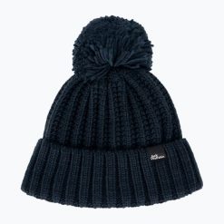 Czapka zimowa damska Jack Wolfskin Highloft Knit. Niebieskie czapki Jack Wolfskin, bez wzorów, z materiału. Za 149.99 zł.