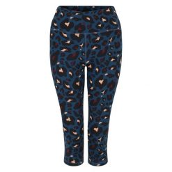 Legginsy 3/4 Damskie We Wzór Zwierzęcy. Niebieskie legginsy Dare 2b, bez wzorów. Za 71.99 zł.