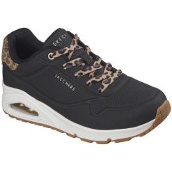Buty sportowe damskie Skechers Uno jungle Nite. Czarne obuwie sportowe Skechers, bez zapięcia. Za 490.00 zł.