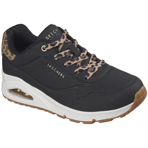 Buty sportowe damskie Skechers Uno jungle Nite. Czarne obuwie sportowe Skechers, bez zapięcia. Za 490.00 zł.