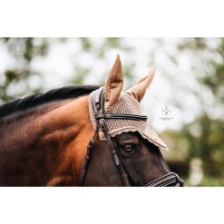 Krótki kapelusz dla koni Equestrian Stockholm. Brązowe kapelusze EQUESTRIAN STOCKHOLM, bez wzorów. Za 303.00 zł.