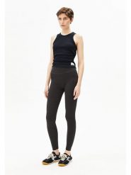 Armedangels Legginsy ''Faribaa'' w kolorze szarym rozmiar: M. Szare legginsy ARMEDANGELS, m, bez wzorów, z podwyższonym stanem. Za 87.95 zł.