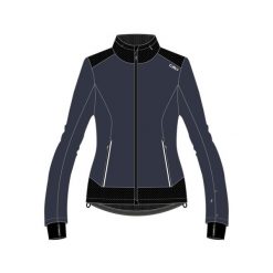 Kurtka damska turystyczna CMP 34A2436. Czarne kurtki sportowe CMP, l, bez wzorów, z softshellu, z kapturem. Za 425.00 zł.