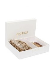 Guess Torebka GFBOXW P6101 Beżowy. Brązowe torebki klasyczne Guess, z aplikacjami, z materiału, bez dodatków. Za 369.99 zł.