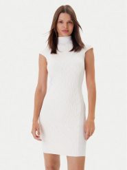 Marciano Guess Sukienka codzienna 4BGK0A 5661Z Beżowy Bodycon Fit. Brązowe sukienki Marciano Guess, na co dzień, z aplikacjami, z syntetyku, bez kołnierzyka, bez ramiączek, bodycon. Za 679.99 zł.