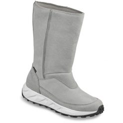 Buty zimowe damskie MEINDL Göteborg Lady GTX. Szare trekkingi Meindl, trekkingowe. W wyprzedaży za 941.85 zł.
