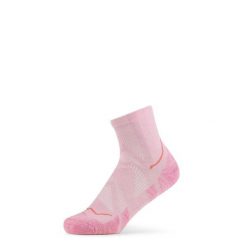 Skarpety biegowe Buff Dryflx Quarter Sock DQ. Czerwone skarpety Buff, bez wzorów. Za 108.89 zł.