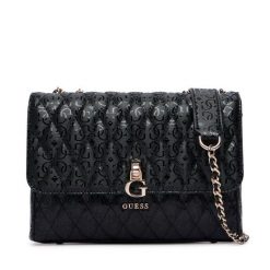 Torebka Guess. Czarne torebki klasyczne Guess, z aplikacjami, bez dodatków. Za 584.99 zł.