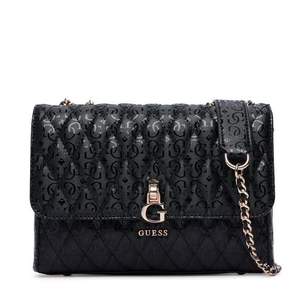 Torebka Guess. Czarne torebki klasyczne Guess, z aplikacjami, bez dodatków. Za 584.99 zł.