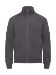 Clique Miami Kardigan na zamek z mieszanki bawełny – Metal Grey. Szare kardigany CLIQUE, xl, bez wzorów, z bawełny. Za 210.78 zł.