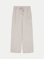 Vero Moda Spodnie materiałowe Linn 10305091 Szary Loose Fit. Szare spodnie materiałowe Vero Moda, s, bez wzorów, ze lnu. Za 129.99 zł.