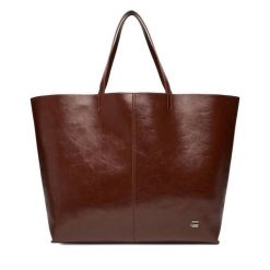 Torebka G-Star Raw. Brązowe shopper G-Star Raw, bez wzorów, retro, bez dodatków. Za 239.99 zł.