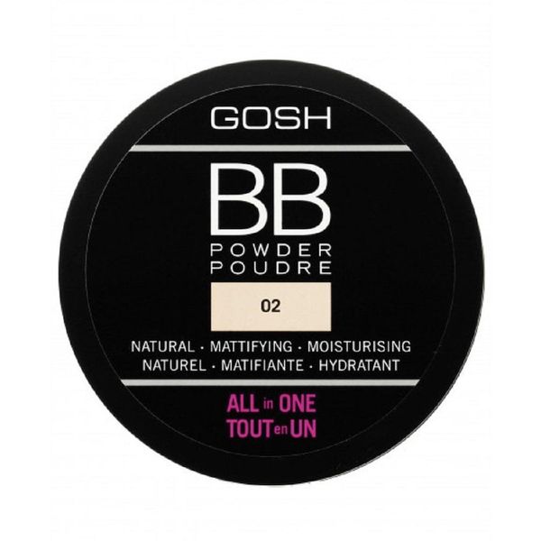 Gosh Copenhagen BB Powder puder prasowany do twarzy Pudry 6,5 g 02 Sand. Pudry gosh copenhagen. Za 54.99 zł.
