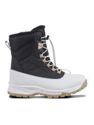 Icepeak Kozaki zimowe "Alofi" w kolorze biało-czarnym rozmiar: 39. Białe kozaki Icepeak, na zimę, z materiału, bez obcasa, bez zapięcia. Za 301.64 zł.