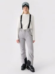 4F Spodnie narciarskie w kolorze szarym rozmiar: M. Szare spodnie dresowe 4f, m, bez wzorów. Za 182.45 zł.