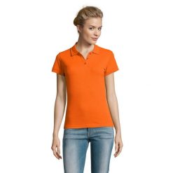 Damska Koszulka Polo Perfect. Brązowe koszulki polo SOL'S, l, bez wzorów, bez kołnierzyka, bez ramiączek. Za 75.99 zł.