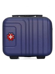 SWISS KOPPER Kosmetyczka "Rüti" w kolorze granatowym - 30 x 23 x 16 cm rozmiar: onesize. Niebieskie kufry i kosmetyczki SWISS KOPPER, bez wzorów, z materiału, bez dodatków. Za 73.99 zł.