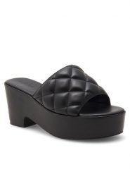 Badura Klapki WFA2667-1 Czarny. Czarne klapki Badura, bez wzorów, z syntetyku, bez obcasa. Za 179.99 zł.