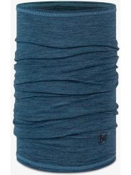 Buff Wełniany szal-koło w kolorze niebieskim rozmiar: onesize. Niebieskie szaliki Buff, bez wzorów, z materiału. Za 109.78 zł.