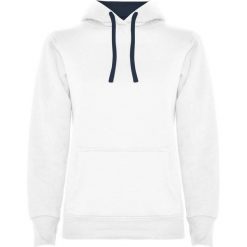 Bluza Z Kapturem Z Polibawełny Dla Kobiet. Białe bluzy ROLY, xl, bez wzorów, z kapturem. Za 116.99 zł.