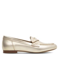 Lordsy Gino Rossi. Żółte lordsy Gino Rossi, bez wzorów, bez obcasa, bez zapięcia. Za 229.99 zł.