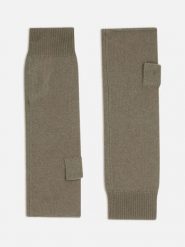 Perfect Cashmere Kaszmirowe mitenki "Jesse" w kolorze oliwkowym rozmiar: onesize. Zielone rękawiczki Perfect Cashmere, bez wzorów, z kaszmiru. Za 108.99 zł.