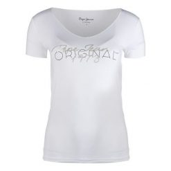 Pepe Jeans T-Shirt Damski Jane M, Biały. T-shirty Pepe Jeans. W wyprzedaży za 139.00 zł.