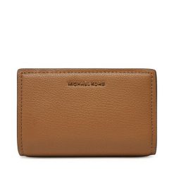 Portfel MICHAEL Michael Kors. Brązowe portfele MICHAEL Michael Kors, bez wzorów. Za 329.99 zł.