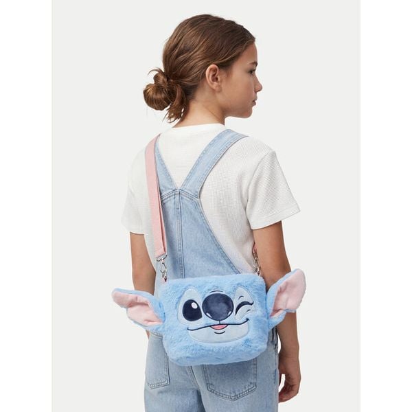 Torebka Disney Classics. Niebieskie listonoszki Disney Classics, bez wzorów, bez dodatków. Za 79.99 zł.