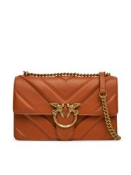 PINKO Torebka Love One Classic Light Dc 104549 A26Z Brązowy. Brązowe torebki klasyczne Pinko, bez wzorów, ze skóry, bez dodatków. Za 1,719.00 zł.