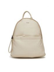 DeeZee Plecak MDP-S-002-04 Beżowy. Brązowe plecaki DeeZee, bez wzorów, ze skóry. Za 119.99 zł.