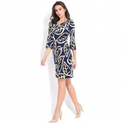 Fille Du Couturier Sukienka Damska Lesly 36 Ciemnoniebieski. Sukienki marki Fille Du Couturier. W wyprzedaży za 168.00 zł.