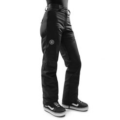 Spodnie snowboardowe damskie P1-W Vader. Czarne spodnie narciarskie SIROKO, xs, bez wzorów, narciarskie. W wyprzedaży za 367.95 zł.