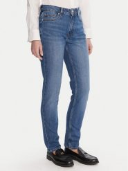 Tommy Hilfiger Jeansy WW0WW46721 Niebieski Slim Fit. Niebieskie jeansy TOMMY HILFIGER, bez wzorów. Za 559.99 zł.