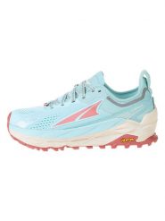 Altra Buty "Olympus 5" w kolorze błękitnym do biegania rozmiar: 38. Niebieskie obuwie sportowe Altra, z materiału, bez zapięcia, do biegania. Za 378.63 zł.