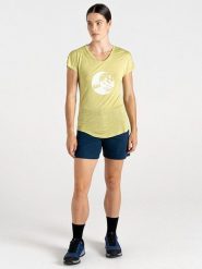 Dare 2b Koszulka sportowa "Serene Tee" w kolorze żółtym rozmiar: 38. Żółte koszulki sportowe Dare 2b, bez wzorów, z wiskozy, bez ramiączek, outdoorowe. Za 57.20 zł.