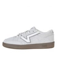 Vans Skórzane sneakersy w kolorze szarym rozmiar: 40. Szare trampki Vans, bez wzorów, bez zapięcia. Za 211.31 zł.