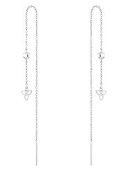 Tamaris Kolczyki z cyrkoniami rozmiar: onesize. Szare kolczyki Tamaris, z cyrkonią, ze stali, z zapięciem typu bigiel. Za 86.99 zł.