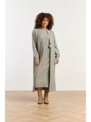 Smashed Lemon Kardigan w kolorze szarym rozmiar: M. Szare kardigany Smashed Lemon, m, bez wzorów, z wełny. Za 143.99 zł.