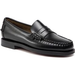 Mokasyny SEBAGO - Classic Dan W 7001530 Black 902. Czarne mokasyny Sebago, bez wzorów, ze skóry, bez obcasa. W wyprzedaży za 459.00 zł.